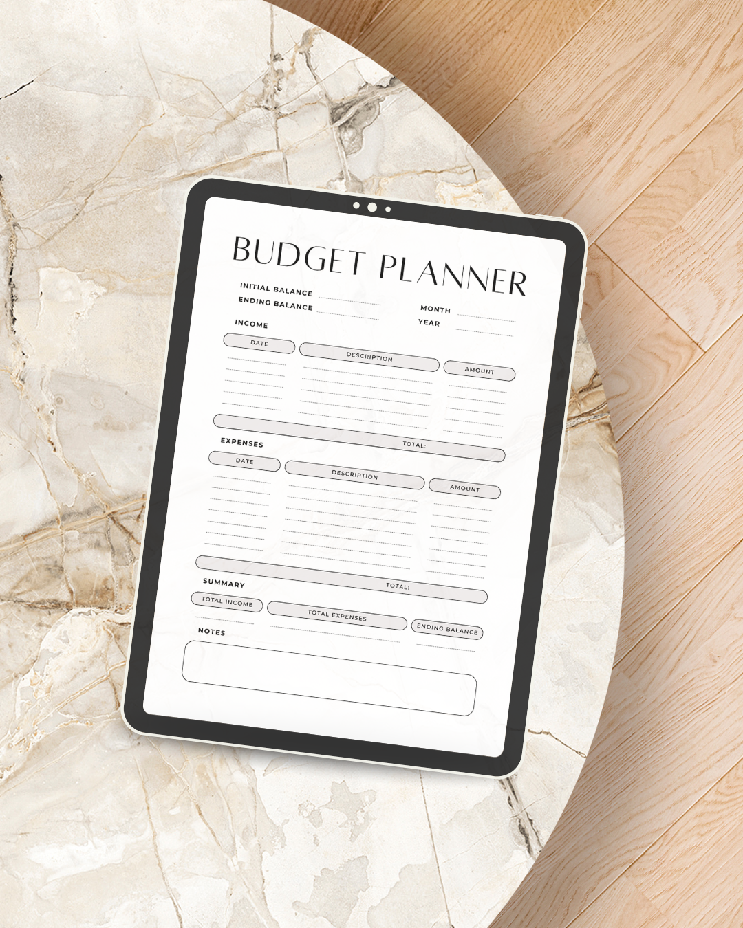 The Shared Income & Budget Planner for Couples - Digital