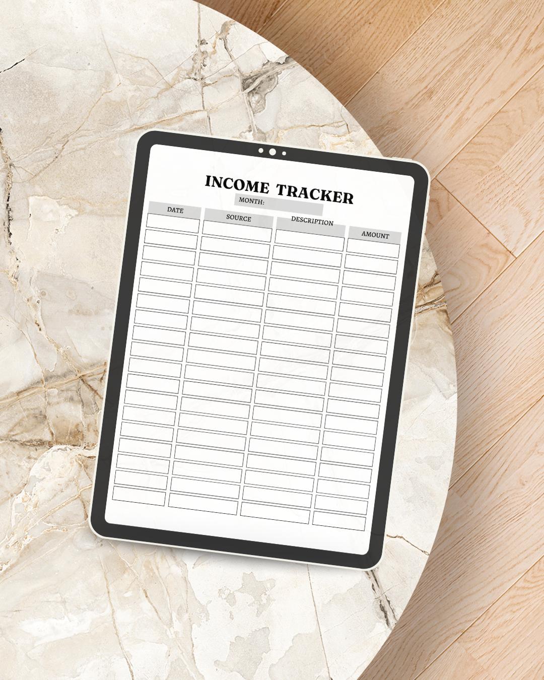 The Shared Income & Budget Planner for Couples - Digital