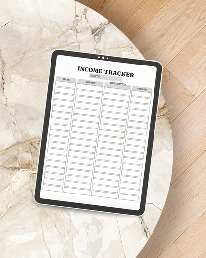 The Shared Income & Budget Planner for Couples - Digital